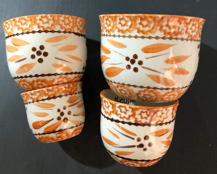 Old World Orange Spice 1/3 Cup Measuring Cup by Temp-Tations-1