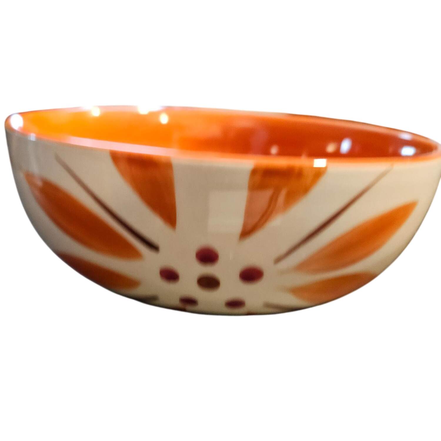 Old World Orange Spice Soup/Cereal Bowl by Temp-Tations-1