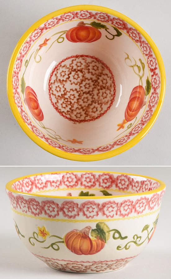 Pumpkin Patch 5" Nesting Bowl by Temp-Tations-1