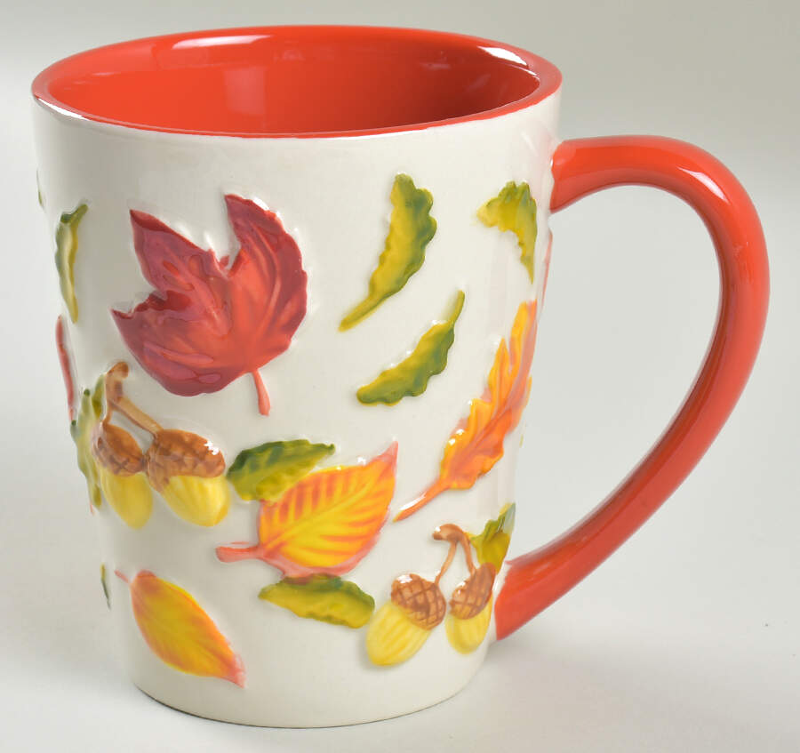 Harvest (Embossed) Mug No Lid/Coaster Or Spoon by Temp-Tations-1
