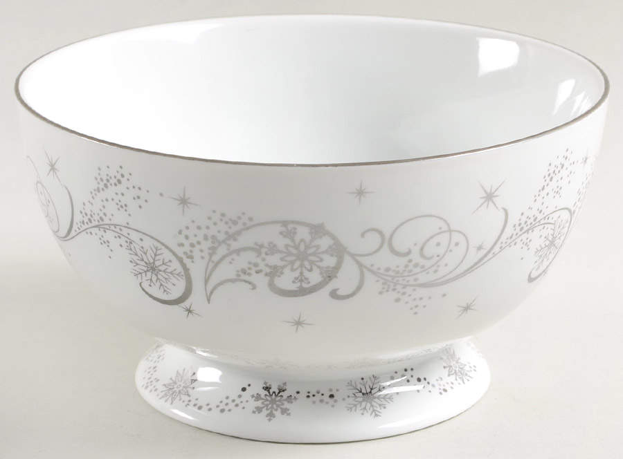 Metallic Christmas Eve Soup/Cereal Bowl by Temp-Tations-1