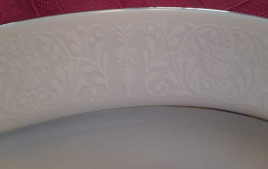 Futura Dinner Plate by Tiara Fine China-1