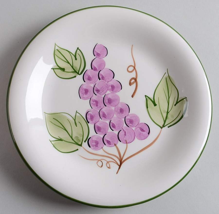 T9Z1 Salad Plate by C & R (Thailand)-1