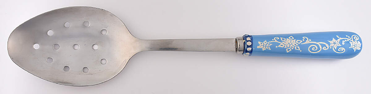 Floral Lace Winter Pierced Tablespoon (Serving Spoon) by Temp-Tations-1
