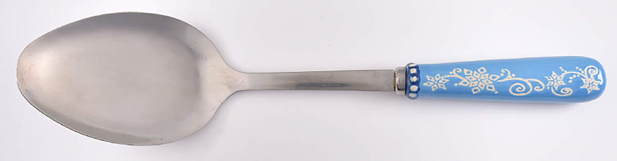 Floral Lace Winter Tablespoon (Serving Spoon) by Temp-Tations-1