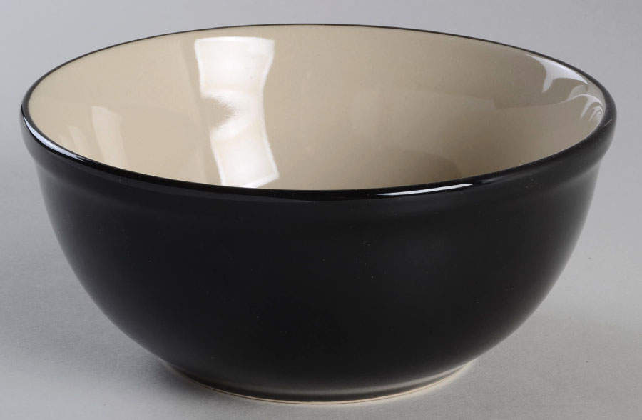 Urban Black Soup/Cereal Bowl by Thomson-1