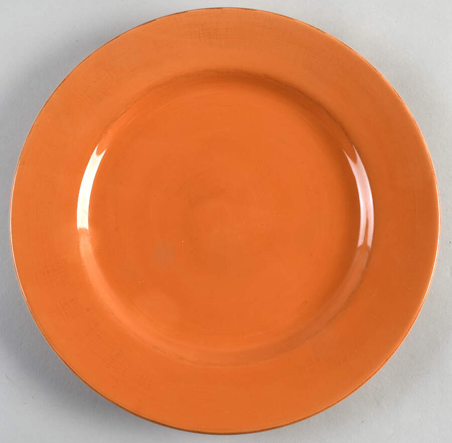 Belvedere Orange Dinner Plate by Tabletops Unlimited-1