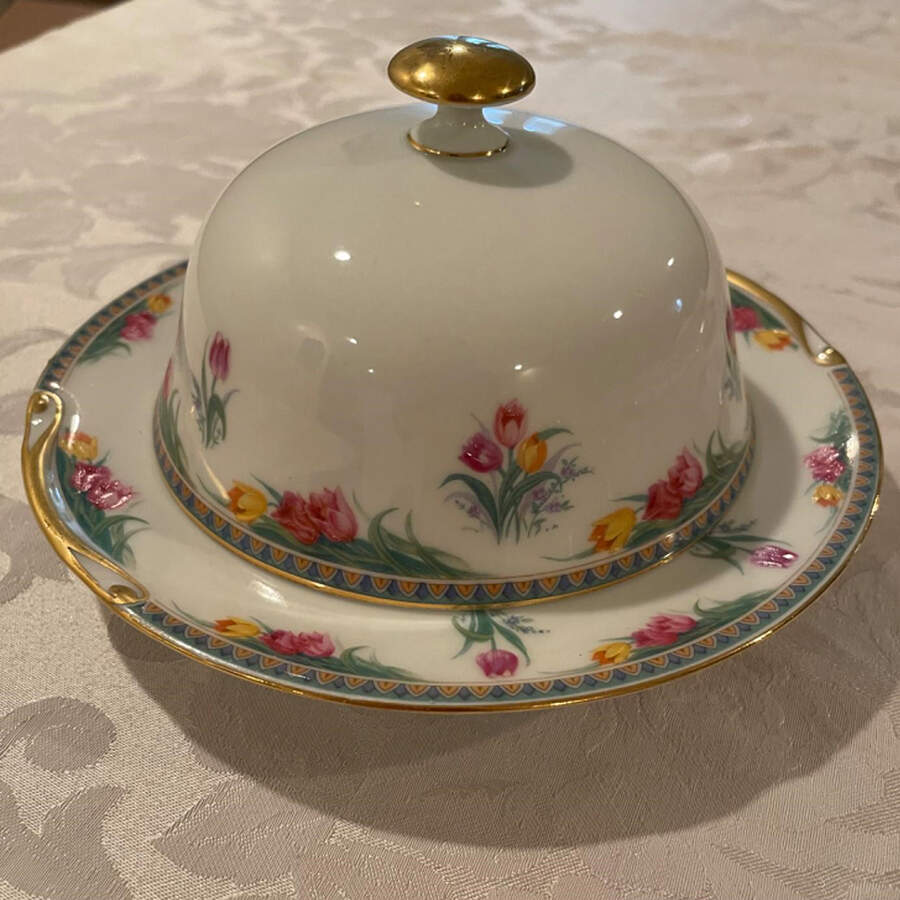 Juliet Round Covered Butter by R S Tillowitz-1