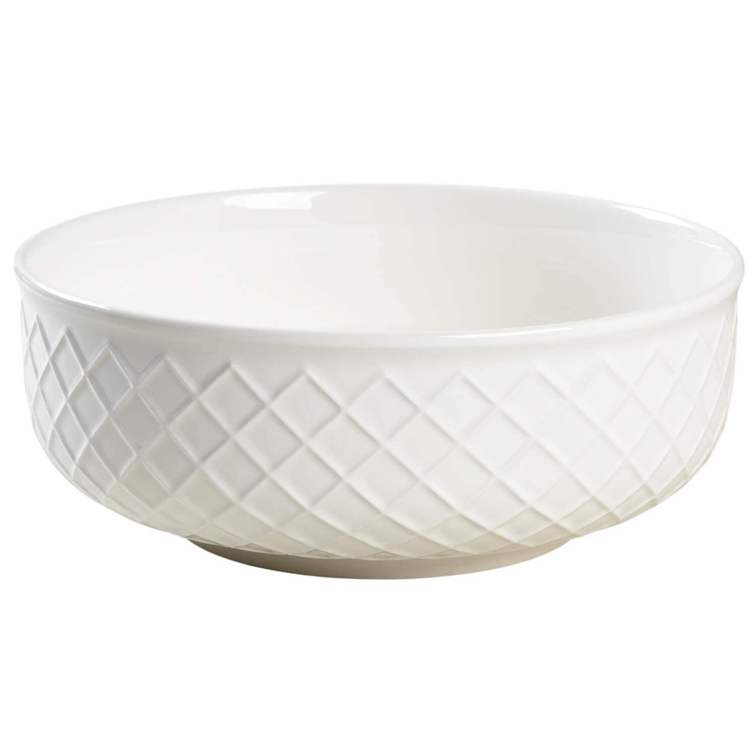 3 Piece Porcelain Bowl Set 9" Round Serving Bowl by Trudeau-1