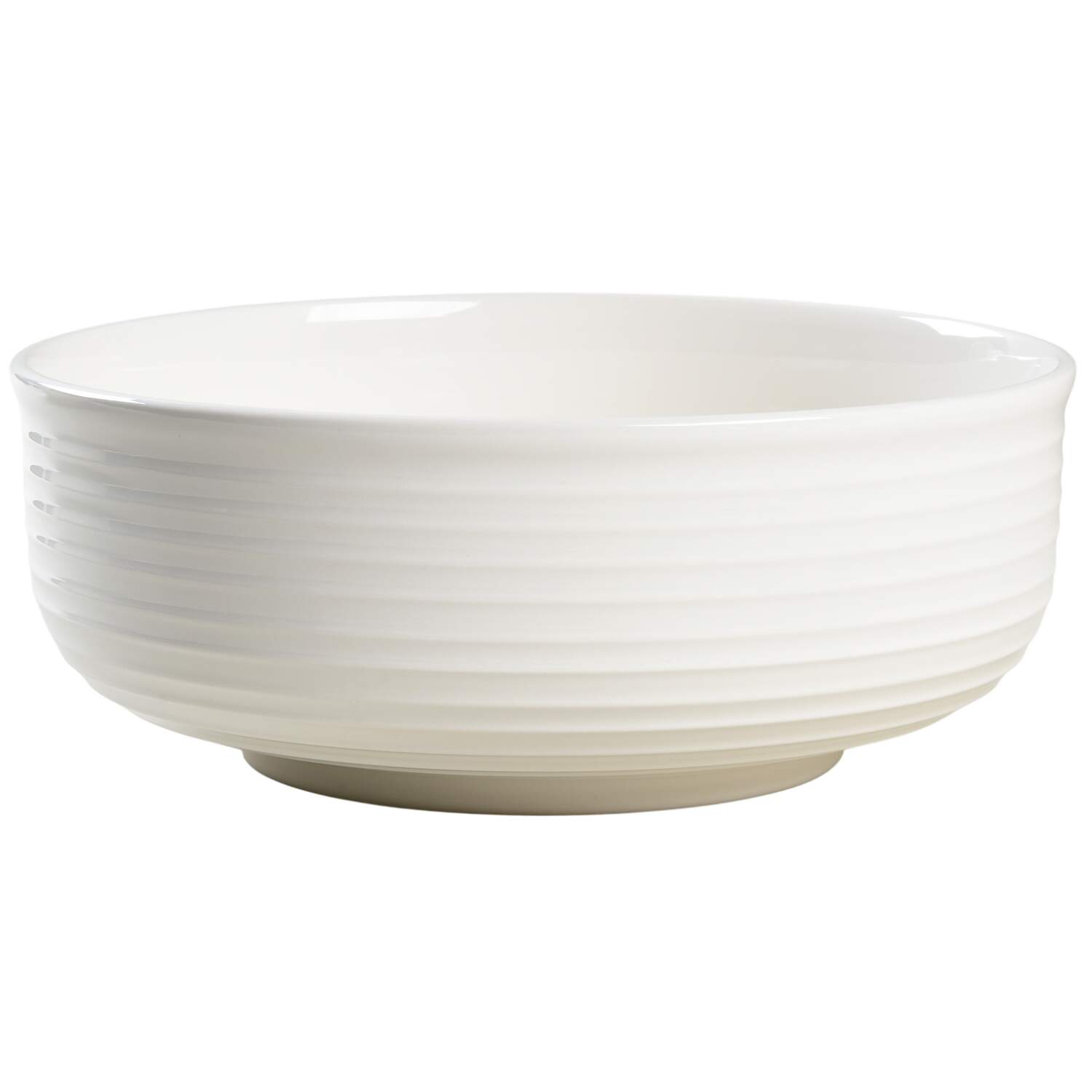 3 Piece Porcelain Bowl Set 9" Round Serving Bowl by Trudeau-1