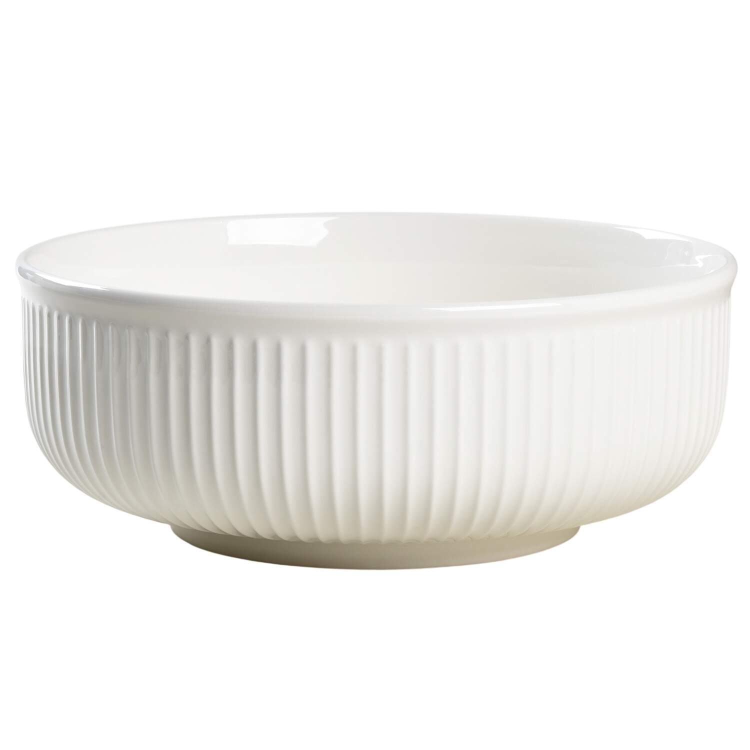 3 Piece Porcelain Bowl Set 9" Round Serving Bowl by Trudeau-1