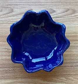 Cobalt Dip Serving Bowl by Terrafirma-1