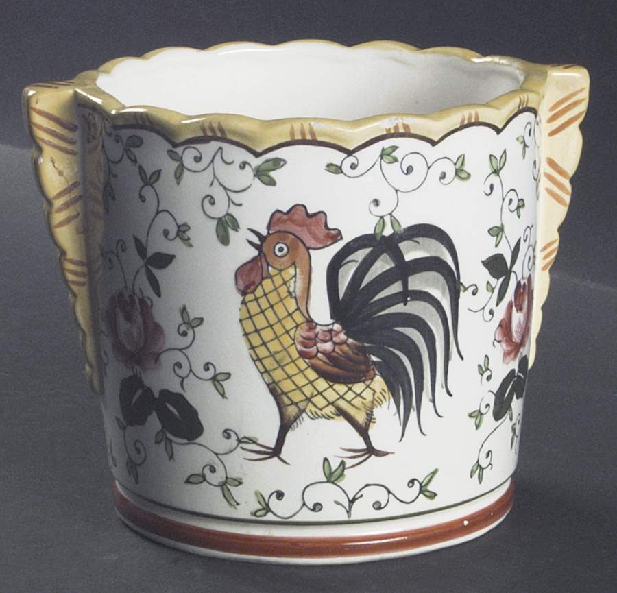 Early Provincial Flower Pot by Ucagco-1