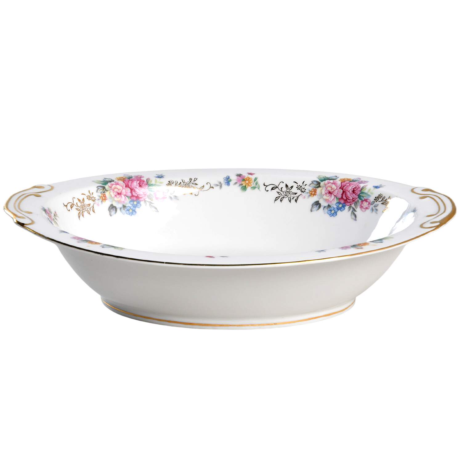 UCJ2 (JAPAN) 10" Oval Vegetable Bowl by Union China (Japan)-1
