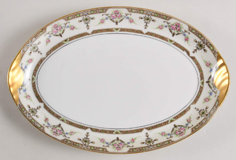 Lafayette 13" Oval Serving Platter by Union Ceramique-1
