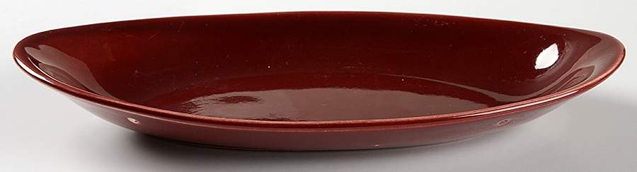 Ballerina Burgundy Relish/Gravy Underplate by Universal-1