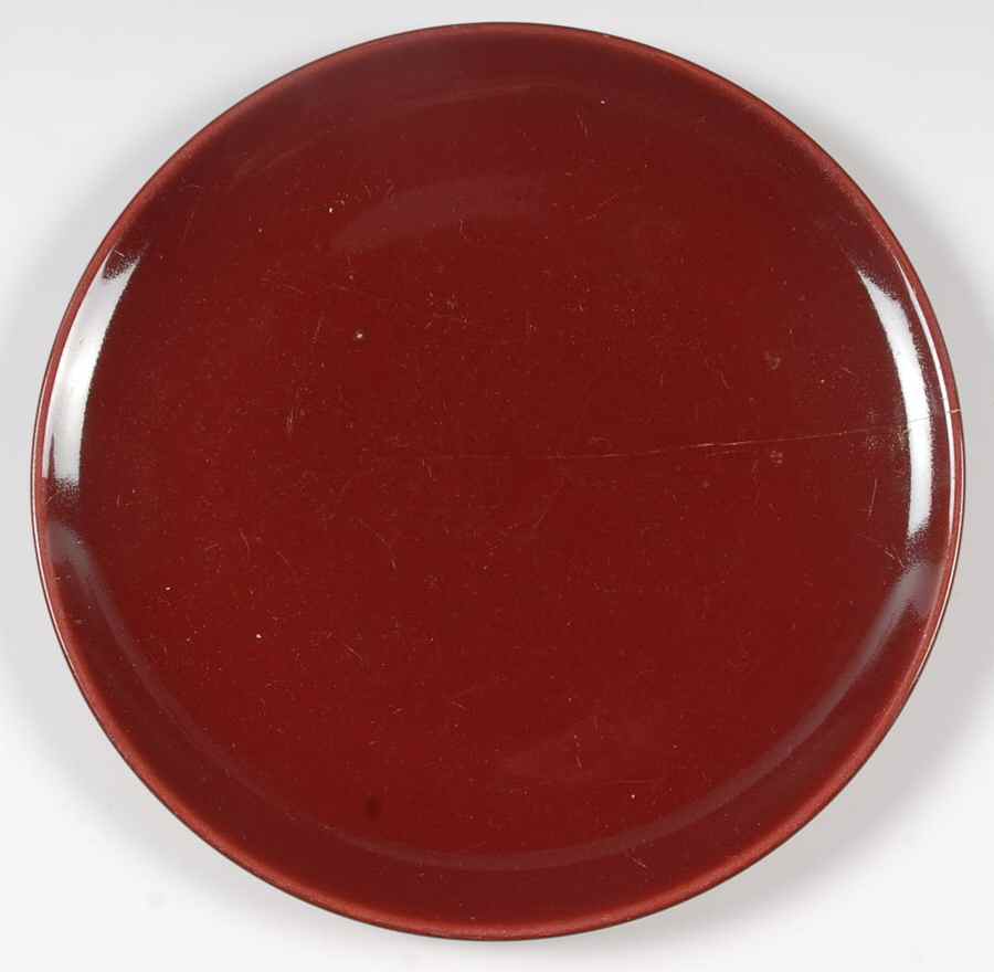 Ballerina Burgundy Luncheon Plate by Universal-1