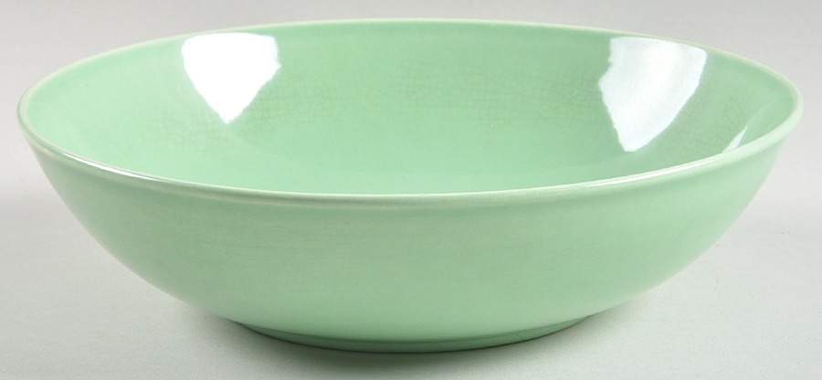 Ballerina Jade Green 9" Round Vegetable Bowl by Universal-1