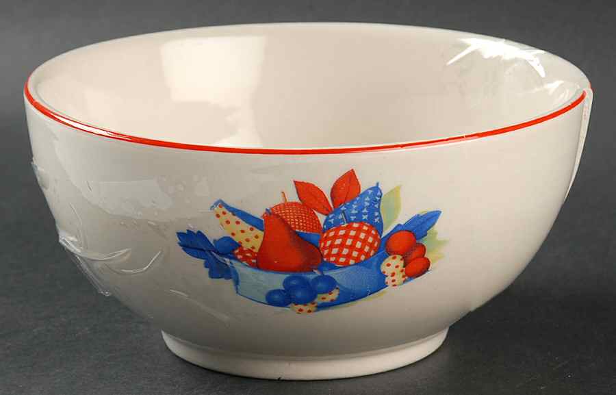 Calico Fruit 6" Mixing Bowl by Universal-1