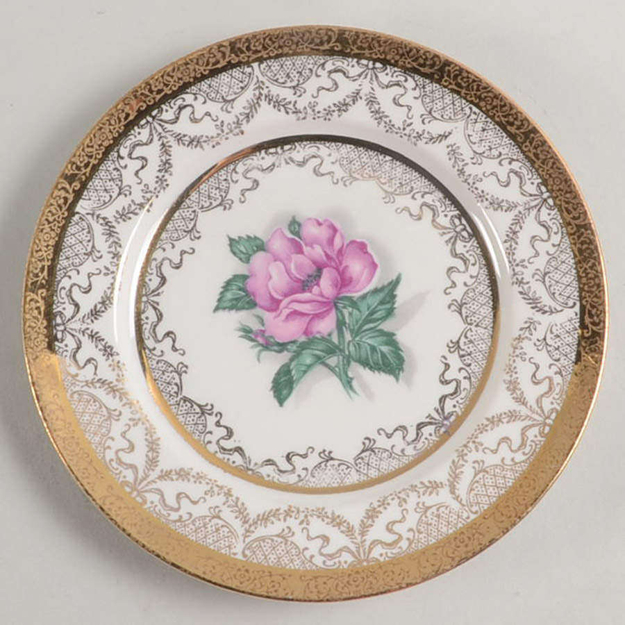 Princess Rose Bread & Butter Plate by USA-1