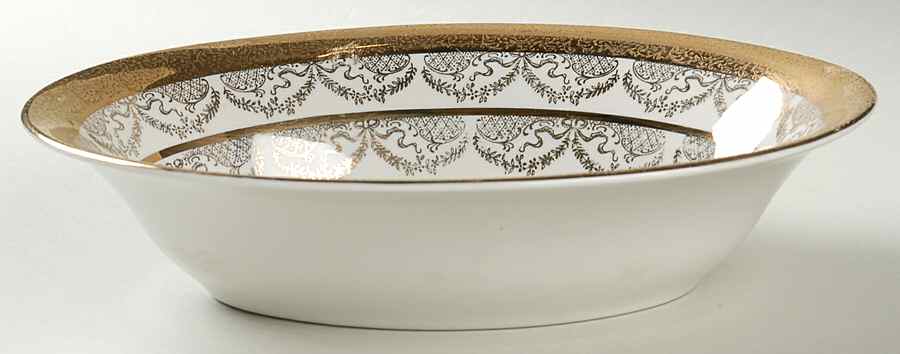 Princess Rose 10" Oval Vegetable Bowl by USA-1
