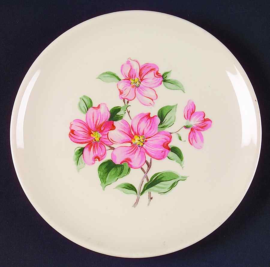 Pink Dogwood (Ballerina) Bread & Butter Plate by Universal-1