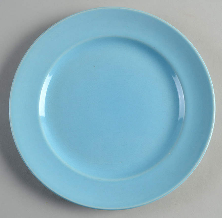 Camwood Ivory Blue Luncheon Plate by Universal-1