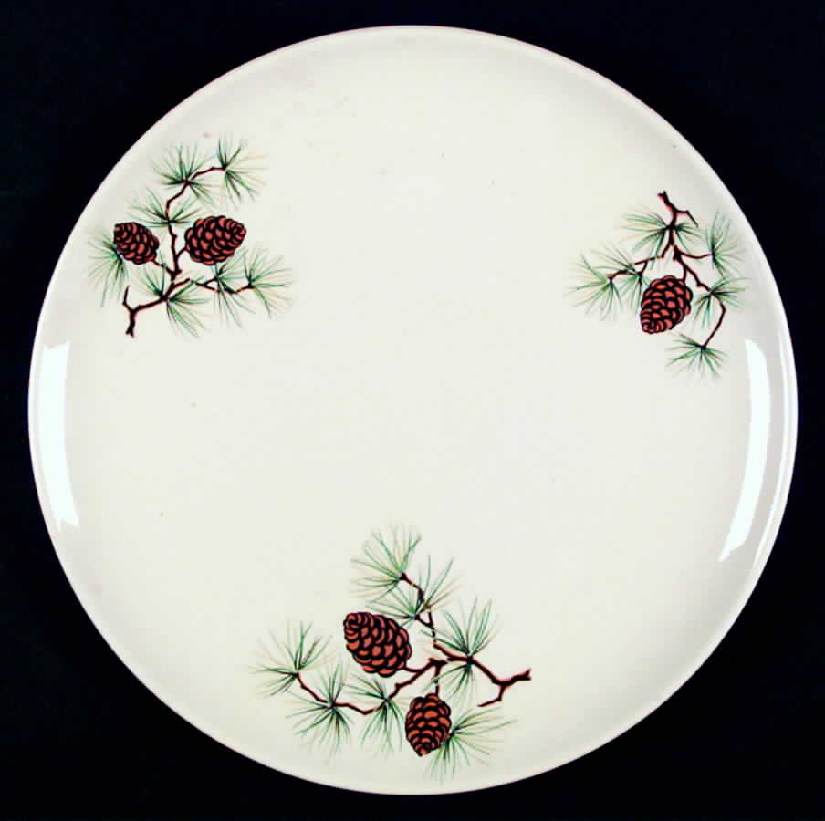 Pine Cone Dinner Plate by Universal-1