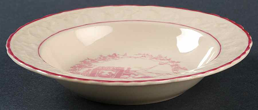 English Brambleberry Rim Fruit/Dessert (Sauce) Bowl by Ostrow-1