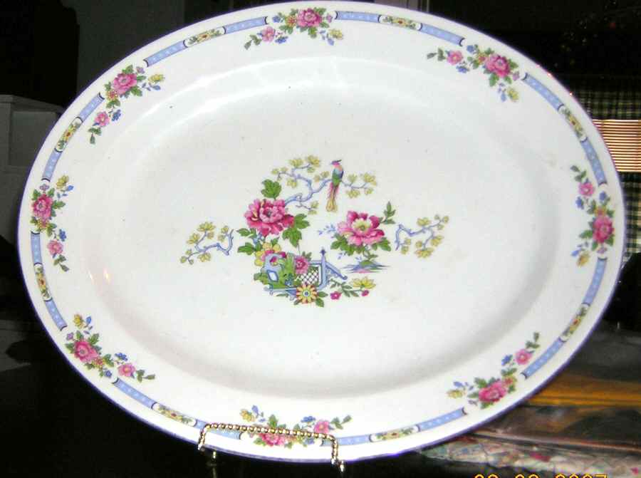 Tsing 14" Oval Serving Platter by Lord Nelson-1