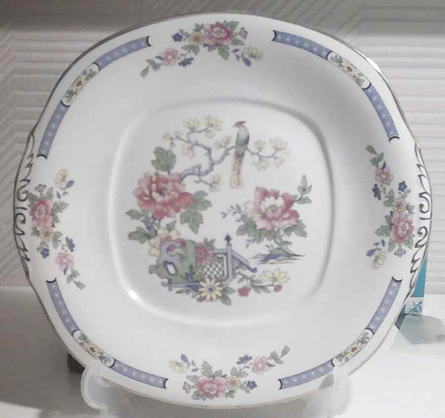 Tsing Square Handled Cake Plate by Lord Nelson-1