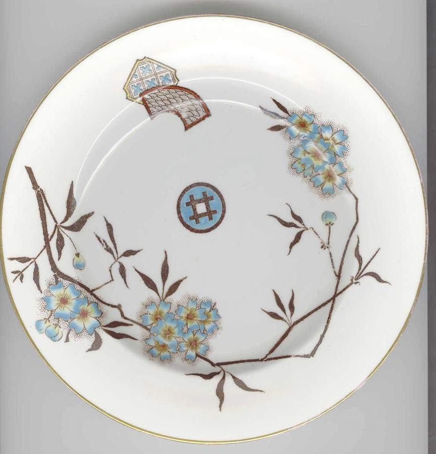 Mikado Salad Plate by Powell, Bishop & Stonier-1