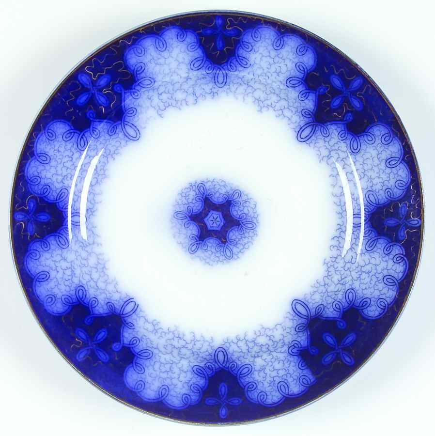 Persian Moss Gold Salad Plate by Utzschneider-1
