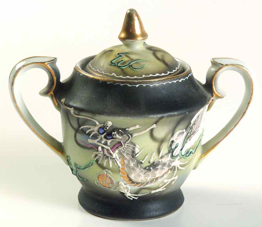 PI12 Mini Sugar Bowl & Lid by Pico (Japan)-1