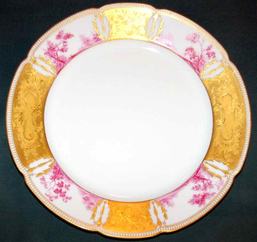 Purple Service Dinner Plate by Russia-1