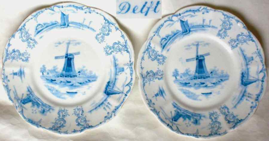 Delft Dinner Plate by Hallmarc-1