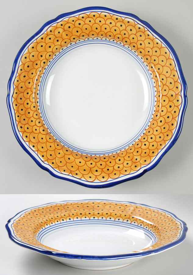UG4 Large Rim Soup Bowl by U. Grazia-1