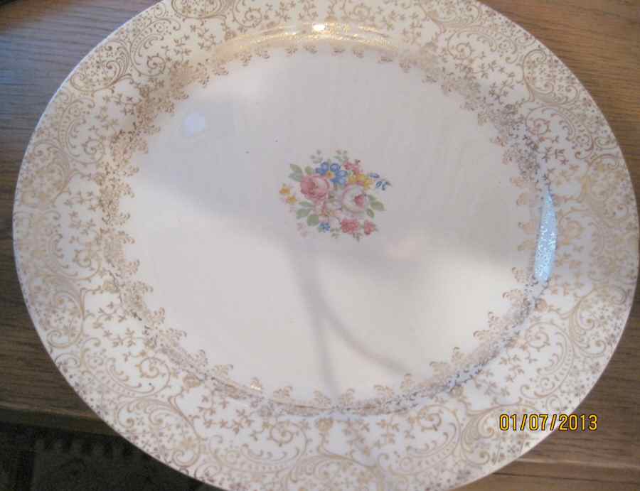 United Special Dinner Plate by United China Co-1