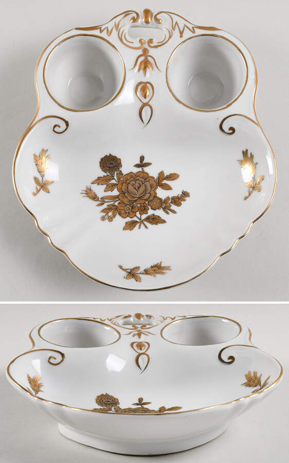 6095 3 Piece Strawberry Dish, Base Only by Carole Stupell-1