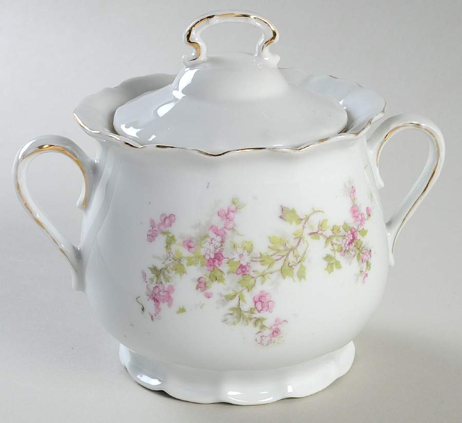 VTO4 Sugar Bowl & Lid by Victoria (Austria)-1