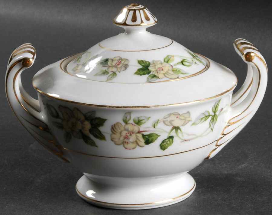 Barcarole Sugar Bowl & Lid by Valmont-1