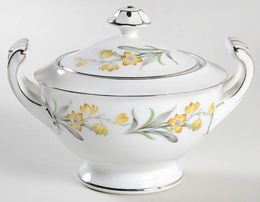 Cynthia Sugar Bowl & Lid by Valmont-1
