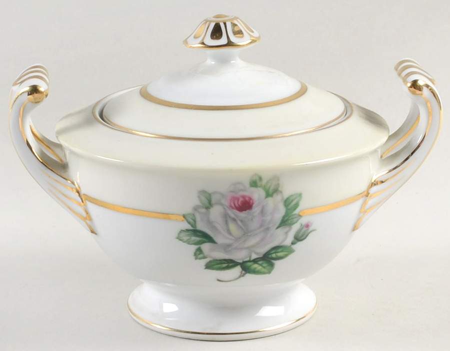 Rondo Sugar Bowl & Lid by Valmont-1