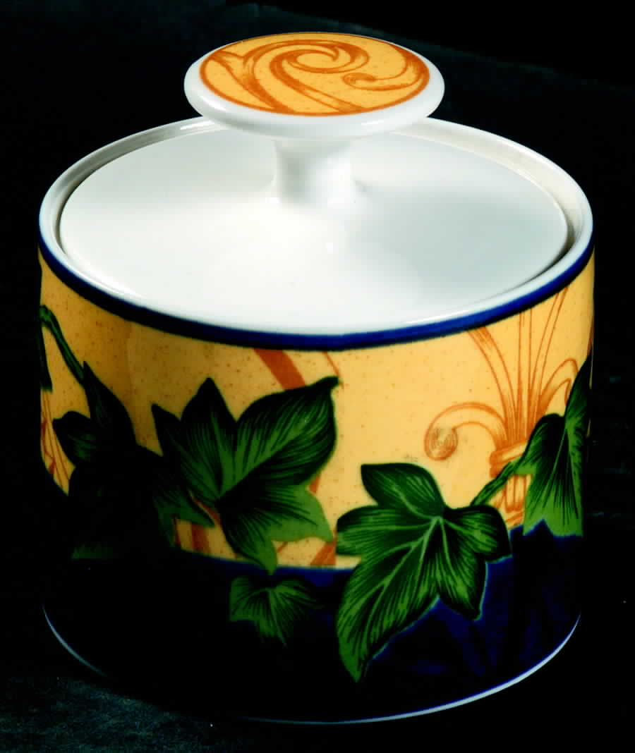 Yves Sugar Bowl & Lid by Victoria & Beale-1