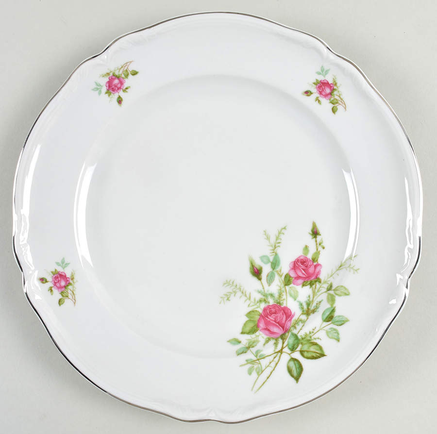 Provincial Rose (Germany) Dinner Plate by Victoria (Germany)-1