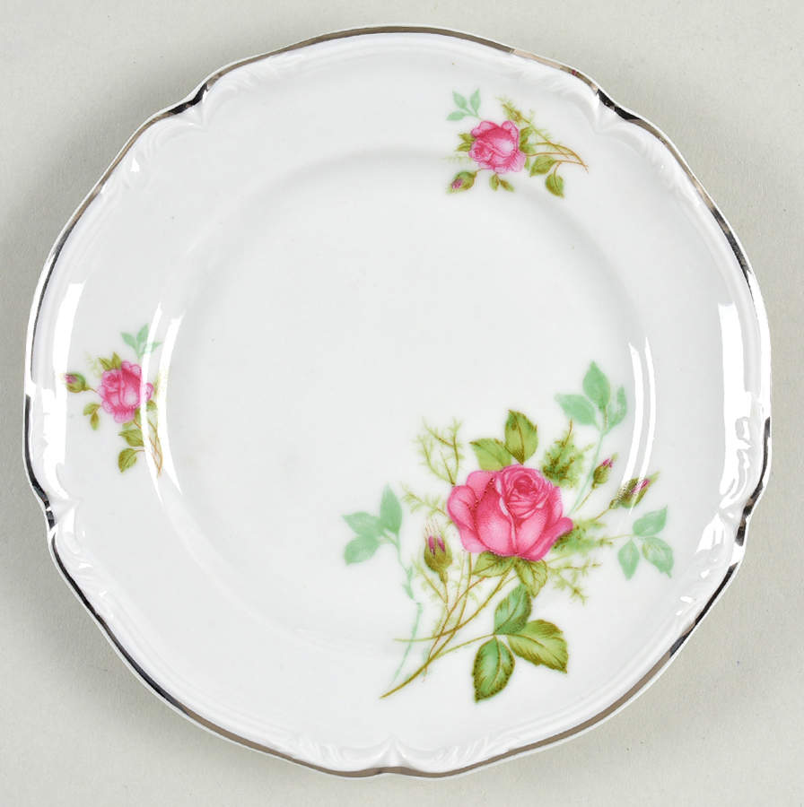 Provincial Rose (Germany) Bread & Butter Plate by Victoria (Germany)-1