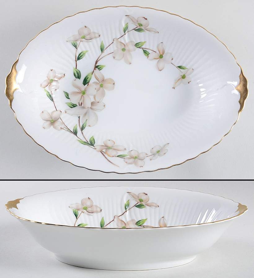 Cascade (Japan) 11" Oval Vegetable Bowl by Victorian (Japan)-1