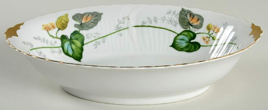 Granada 11" Oval Vegetable Bowl by Victorian (Japan)-1