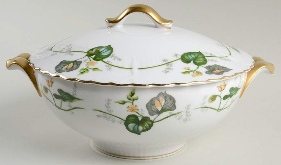 Granada Round Covered Vegetable by Victorian (Japan)-1