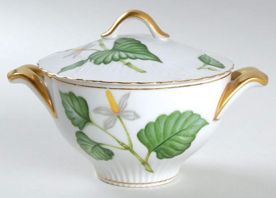 Nola (Japan) Sugar Bowl & Lid by Victorian (Japan)-1